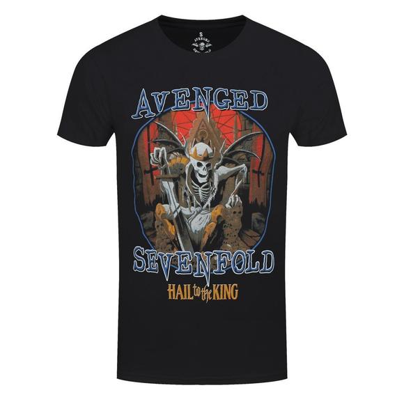 Camiseta Avenged Sevenfold Deadly Rule Para Hombre - Manga Corta, Diseño De La Banda, Nuevo